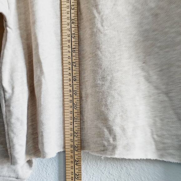 Fp Movement Medium Beige Crop Hoodie Sweatshirt Dynamite Embroider NEW Oversized - Picture 6 of 8